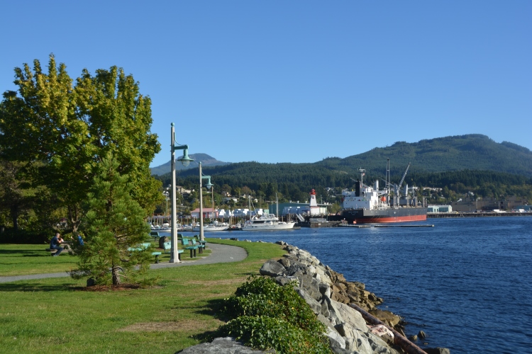 Victoria Quay, Port Alberni shoreline